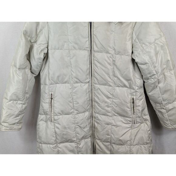 Vintage Mountain Products Quilted Long Down Jacket Women's Size Large - Picture 3 of 16